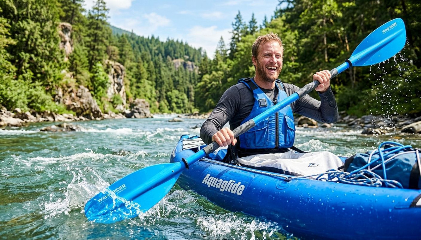 ¿Cómo elegir la pala adecuada para tu kayak hinchable?